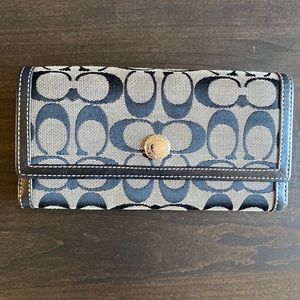 Monogram Coach Wallet